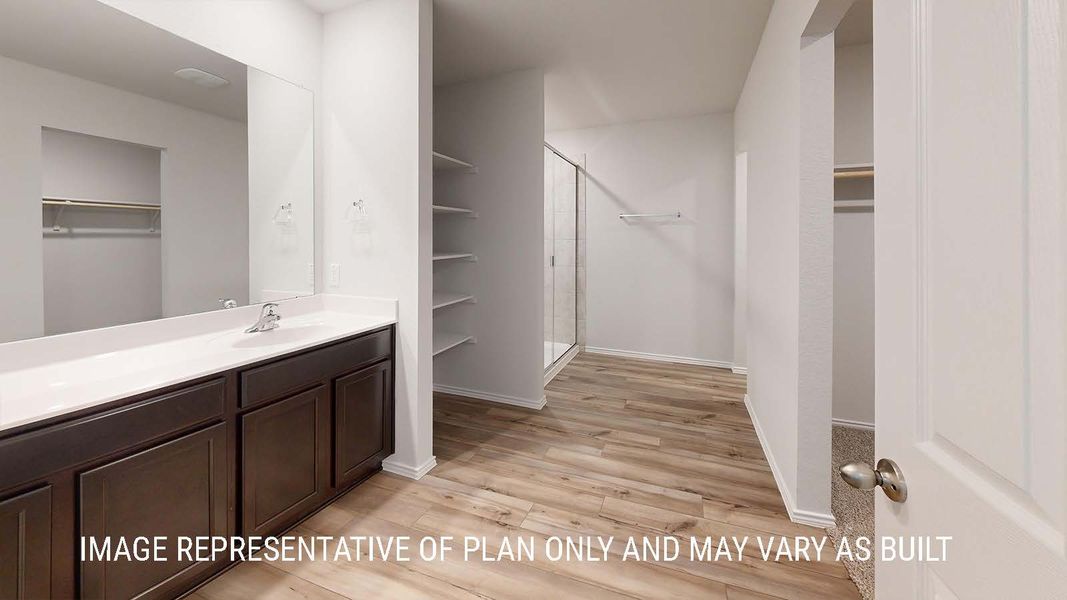 Furnished interior view inside a new home in The Villages at Schwertner Ranch, Jarrell (Image 6).