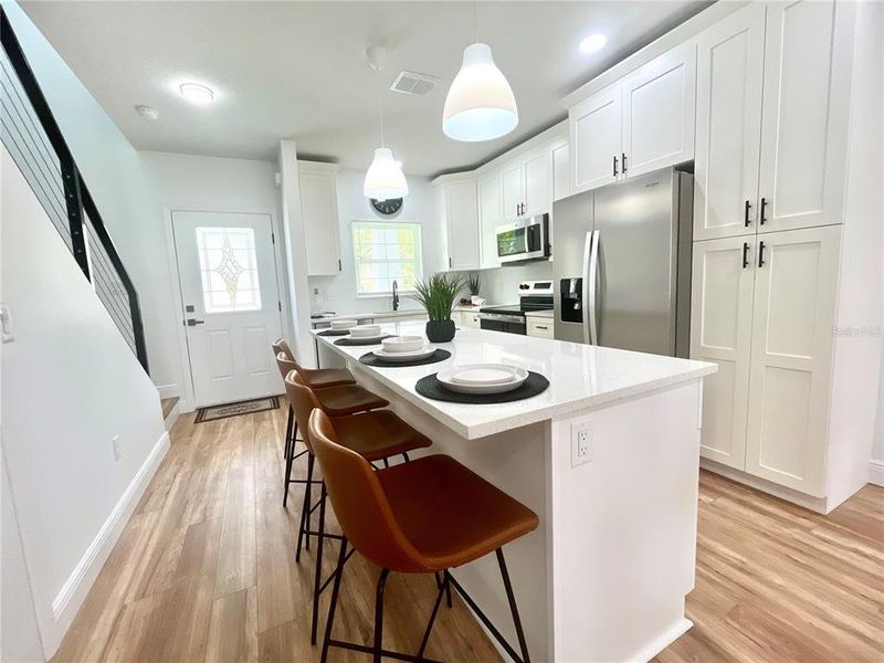 Furnished interior view inside a new home in , Tampa (Image 14).
