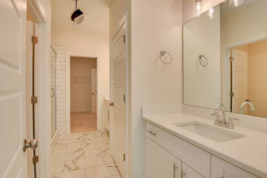 Furnished interior view inside a new home in The Sanctuary, Aiken (Image 10). Furnished interior view inside a new home in The Sanctuary, Aiken (Image 10).
