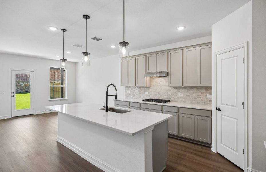 Furnished interior view inside a new home in Pinnacle at Legacy Hills, Celina (Image 9).