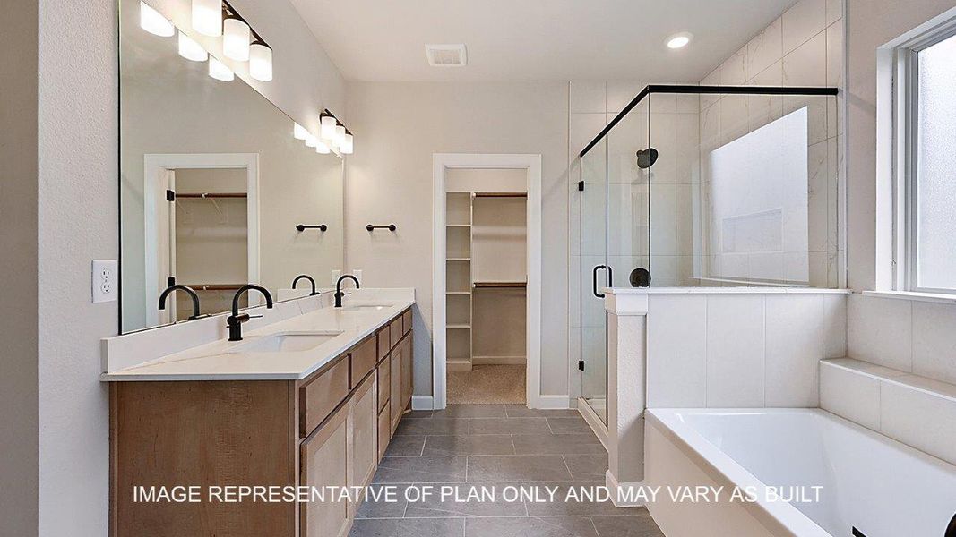 Furnished interior view inside a new home in Wellborn Settlement, College Station (Image 7).