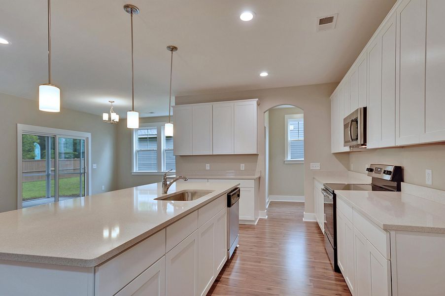 Furnished interior view inside a new home in Creek Pointe, Moncks Corner (Image 2).