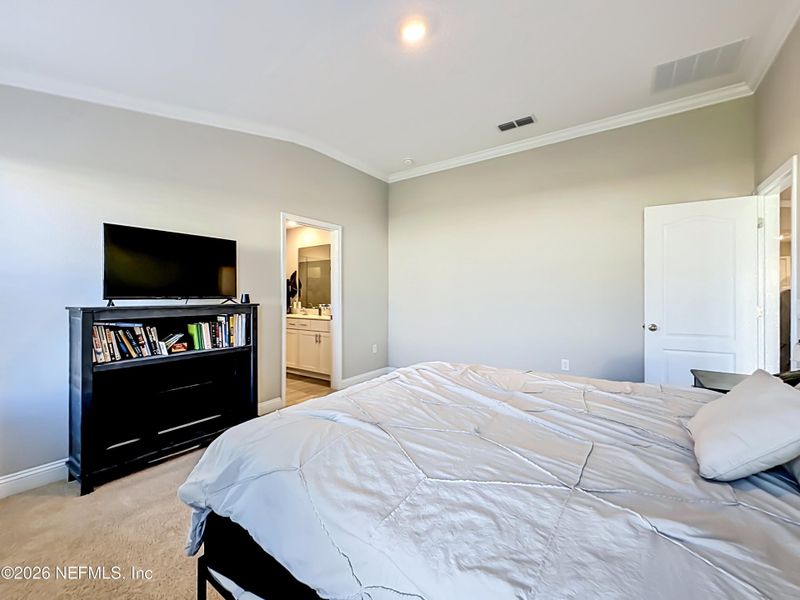 Furnished interior view inside a new home in Dorado at Entrada, St. Augustine (Image 15).