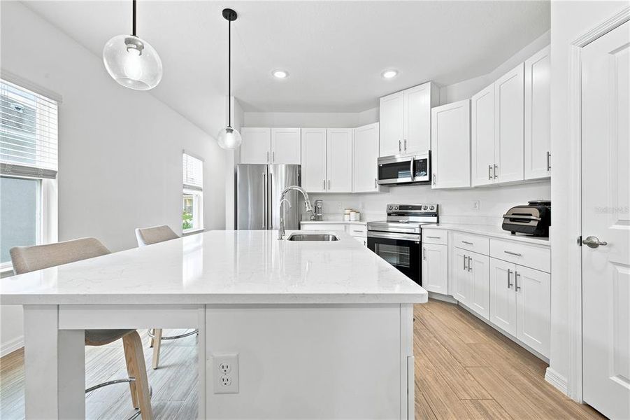 Furnished interior view inside a new home in , Harmony (Image 11). Furnished interior view inside a new home in , Harmony (Image 11).
