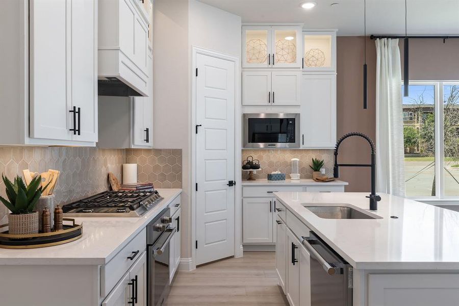Furnished interior view inside a new home in , McKinney (Image 13).
