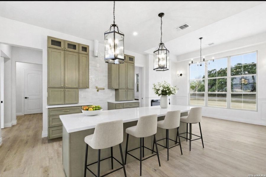 Furnished interior view inside a new home in , Bandera (Image 15).