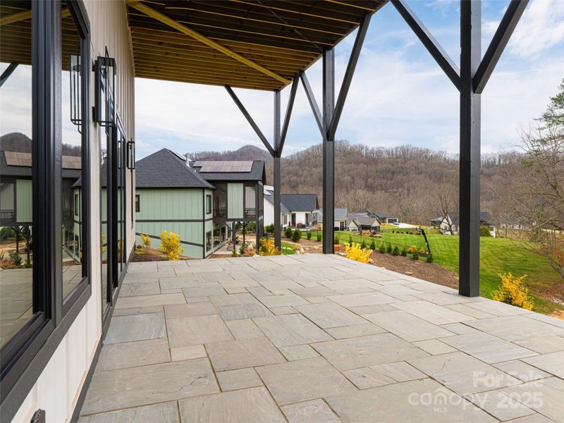 Exterior details and patio area of a home in , Candler (Image 32). Exterior details and patio area of a home in , Candler (Image 32).