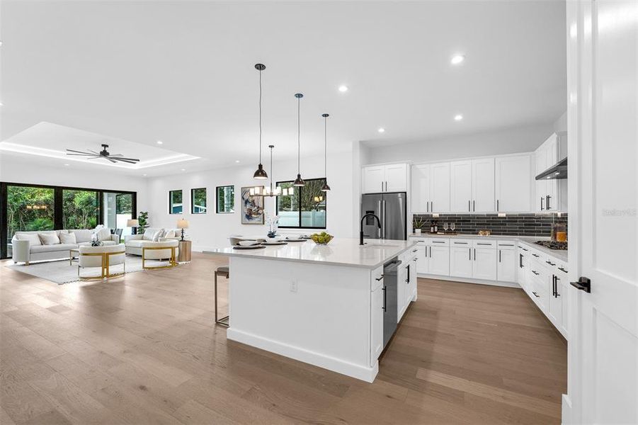 Furnished interior view inside a new home in , Winter Park (Image 11).