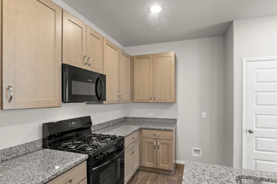 Furnished interior view inside a new home in Cloverleaf, Austin (Image 11).
