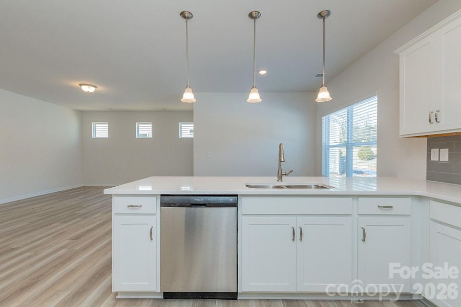Furnished interior view inside a new home in Country Club Village, Salisbury (Image 11).