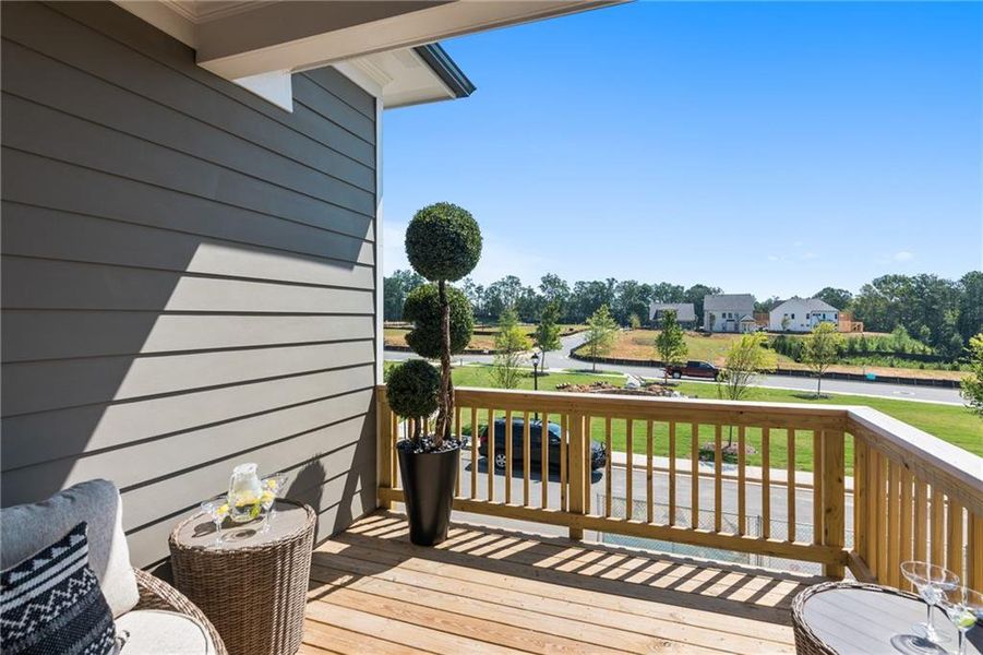 Exterior details and patio area of a home in Waterhaven, Cumming (Image 3).