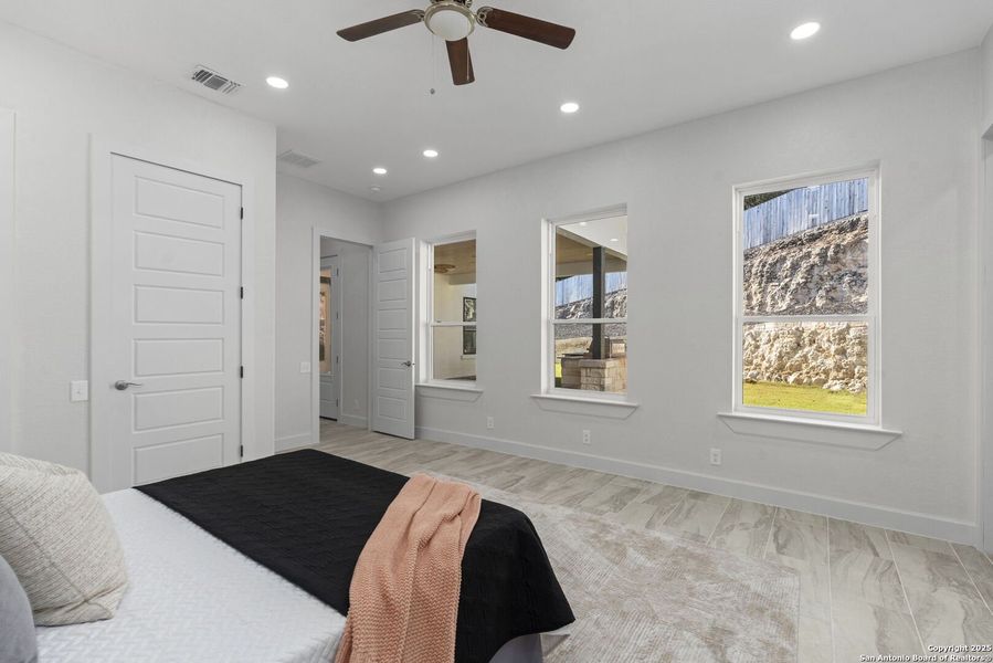 Furnished interior view inside a new home in , San Antonio (Image 14).