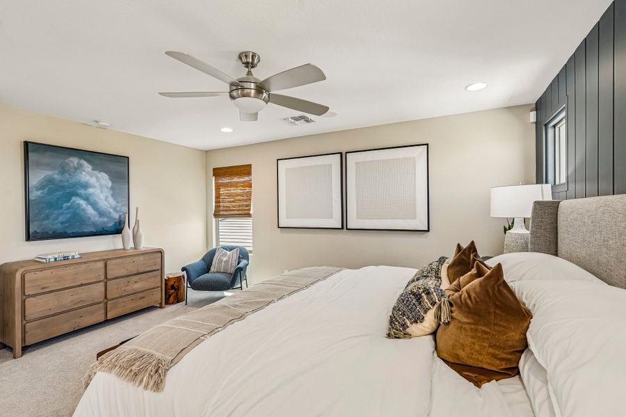 Representative furnished interior of a home built from the Sienna by Taylor Morrison in Estrella, Goodyear (Image 47).