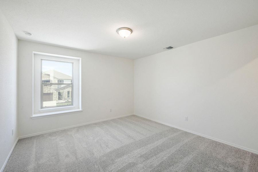 Spacious, unfurnished interior of a new home in Salerno - Classic Collection, Round Rock (Image 25). Spacious, unfurnished interior of a new home in Salerno - Classic Collection, Round Rock (Image 25).