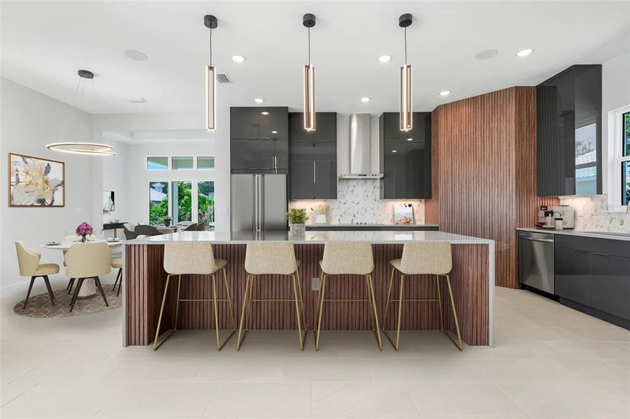 Furnished interior view inside a new home in Toscana, Palm Coast (Image 12).