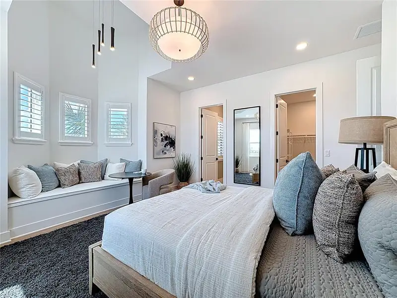 Furnished interior view inside a new home in , Bradenton (Image 62).