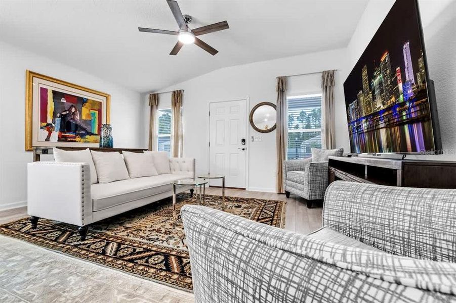Furnished interior view inside a new home in , The Villages (Image 4).