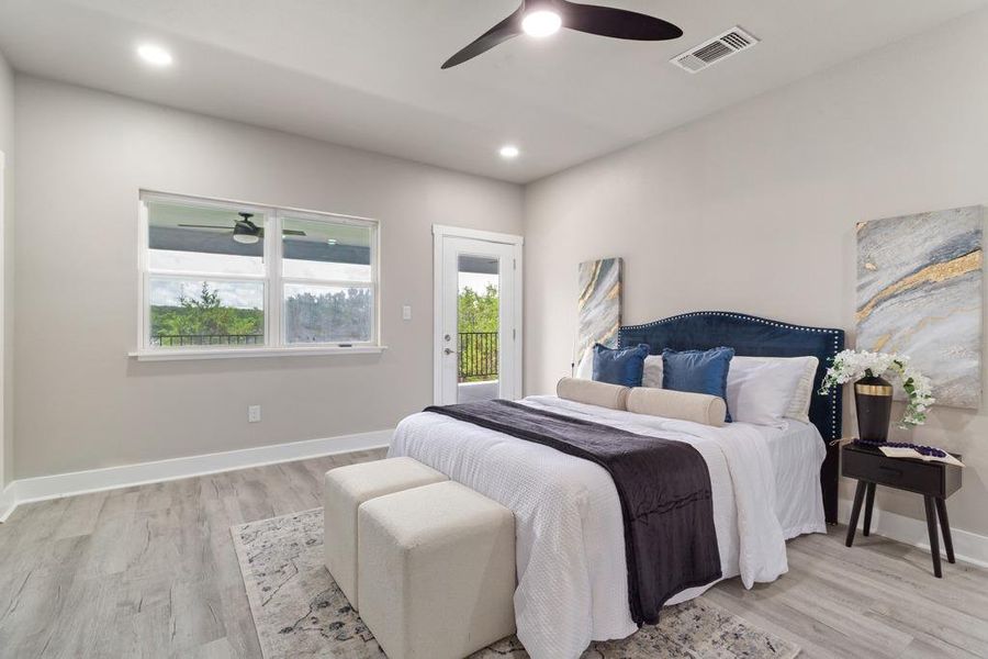 Furnished interior view inside a new home in , Wimberley (Image 16). Furnished interior view inside a new home in , Wimberley (Image 16).