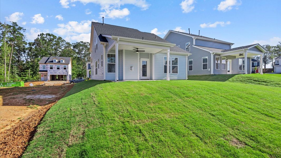 Representative furnished interior of a home built from the Freesia by DRB Homes in Spring Branch, Smyrna (Image 35).