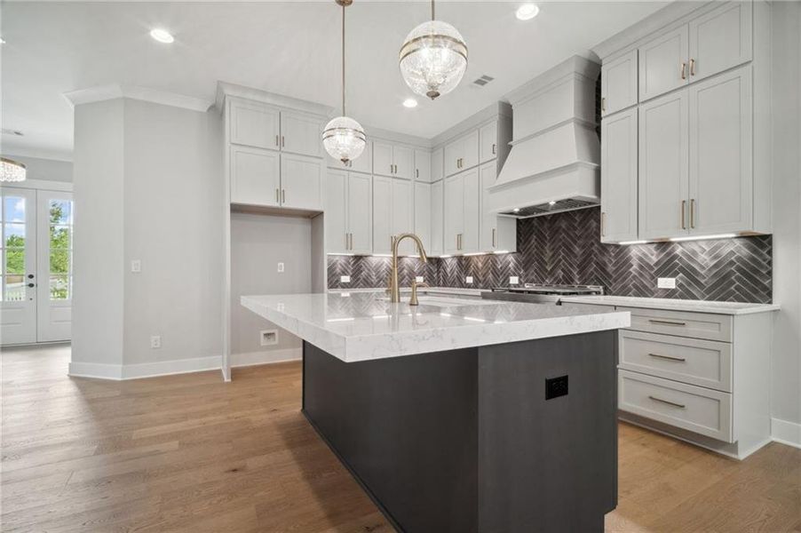 Furnished interior view inside a new home in , Woodstock (Image 15).