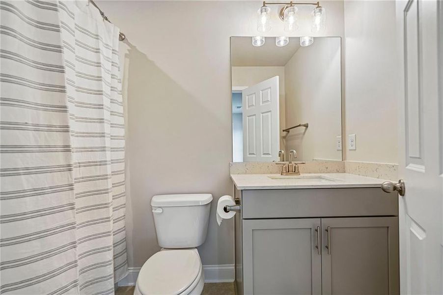 Furnished interior view inside a new home in Wehunt Meadows, Hoschton (Image 13). Furnished interior view inside a new home in Wehunt Meadows, Hoschton (Image 13).