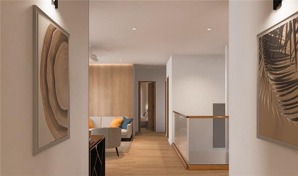 Furnished interior view inside a new home in , College Park (Image 10).