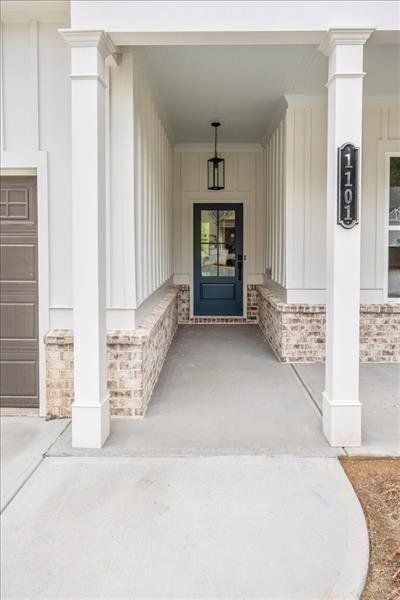 Exterior details and patio area of a home in Cooks Farm, Woodstock (Image 4).