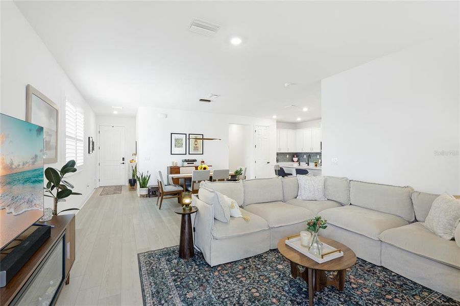 Furnished interior view inside a new home in , Parrish (Image 10).