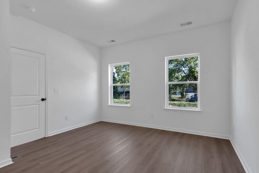 Flex room on first floor Flex room on first floor