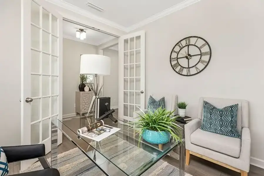 Representative furnished interior of a home built from the Huntley by True Homes in Deerwood Place, North Charleston (Image 6).