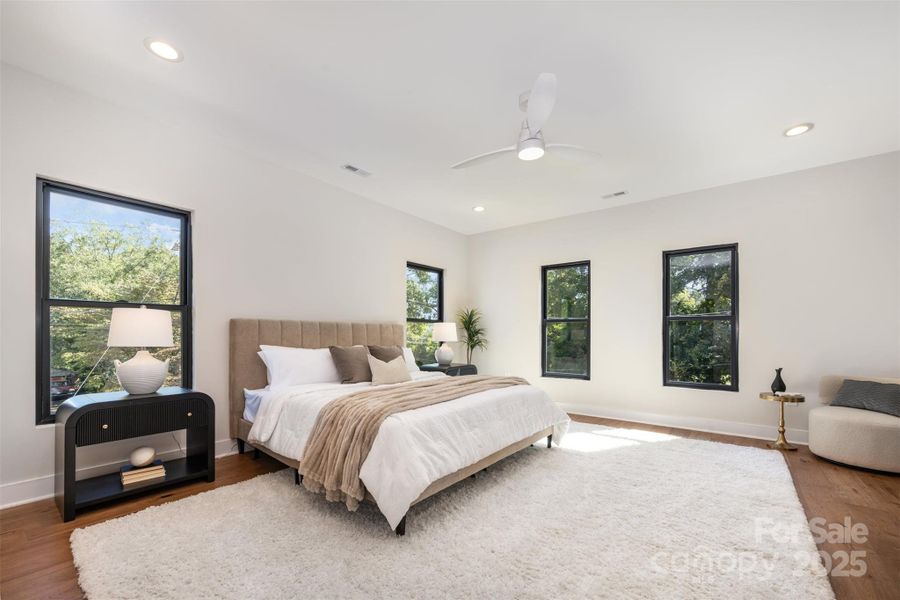 Furnished interior view inside a new home in , Charlotte (Image 15).