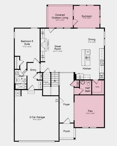 2D floor plan layout of this home in Reserve at Hickory Walk, Kennesaw, GA (Image 2). 2D floor plan layout of this home in Reserve at Hickory Walk, Kennesaw, GA (Image 2).