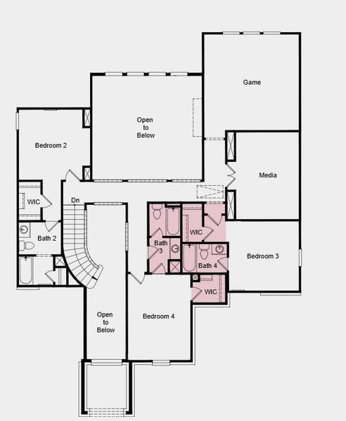 Additional Highlights Include: 4th bath upstairs, 42" front entry, study in place of flex. Photos are for representative purposes only.