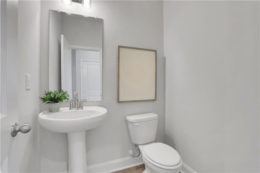 Furnished interior view inside a new home in Easton Walk, Lawrenceville (Image 7).