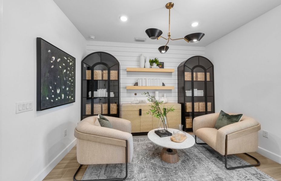 Furnished interior view inside a new home in Del Webb Naples, Immokalee (Image 16).