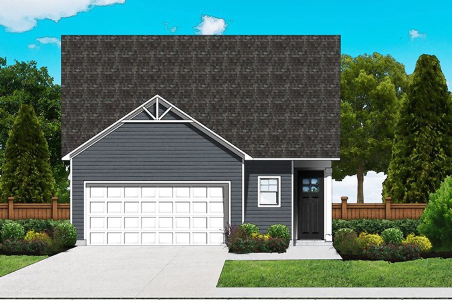 Elevation C - Optional Door