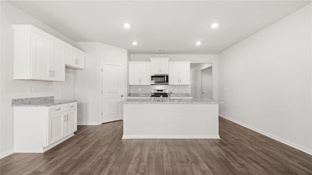 Furnished interior view inside a new home in Poplar Preserve, Newnan (Image 4).