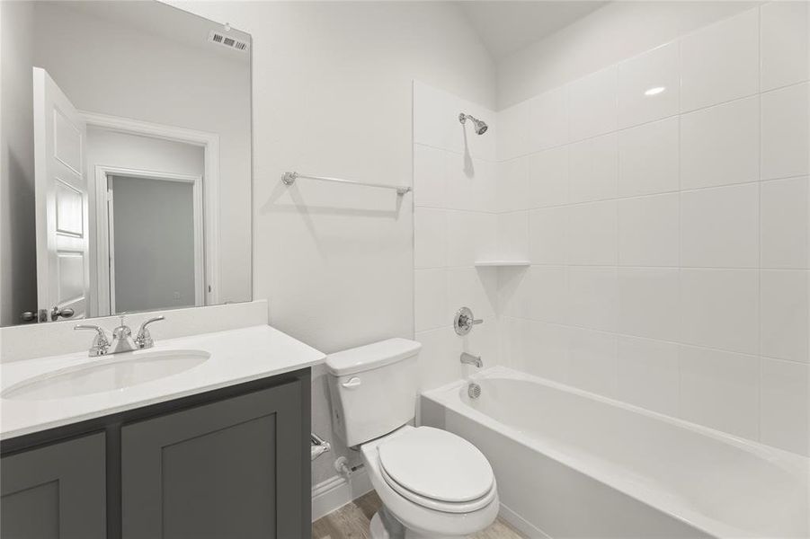 Furnished interior view inside a new home in Mercer Meadows, Royse City (Image 12). Furnished interior view inside a new home in Mercer Meadows, Royse City (Image 12).