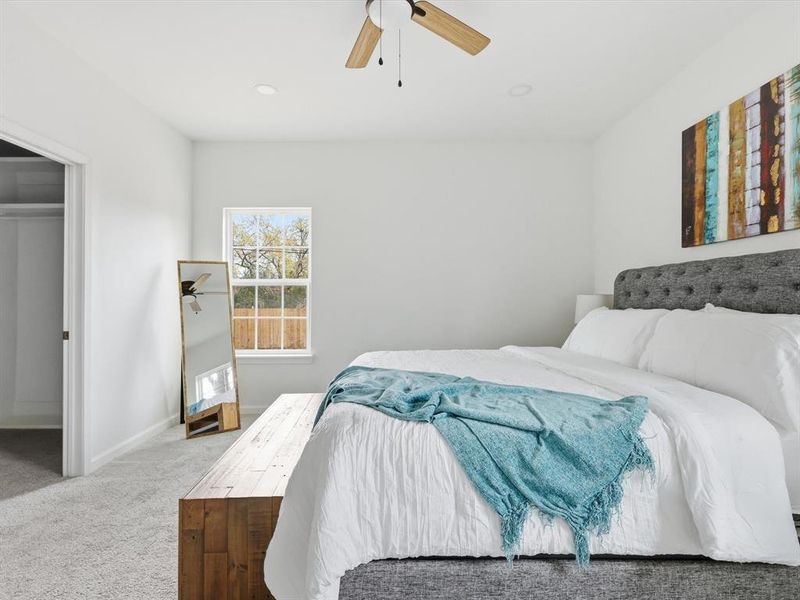 Furnished interior view inside a new home in , Fort Worth (Image 15).