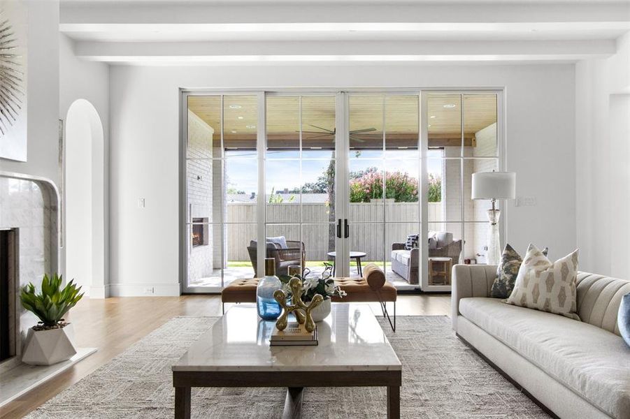 Furnished interior view inside a new home in , Dallas (Image 26). Furnished interior view inside a new home in , Dallas (Image 26).