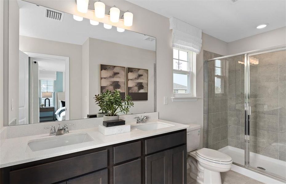 Furnished interior view inside a new home in Silverleaf Oaks, Winter Garden (Image 6).