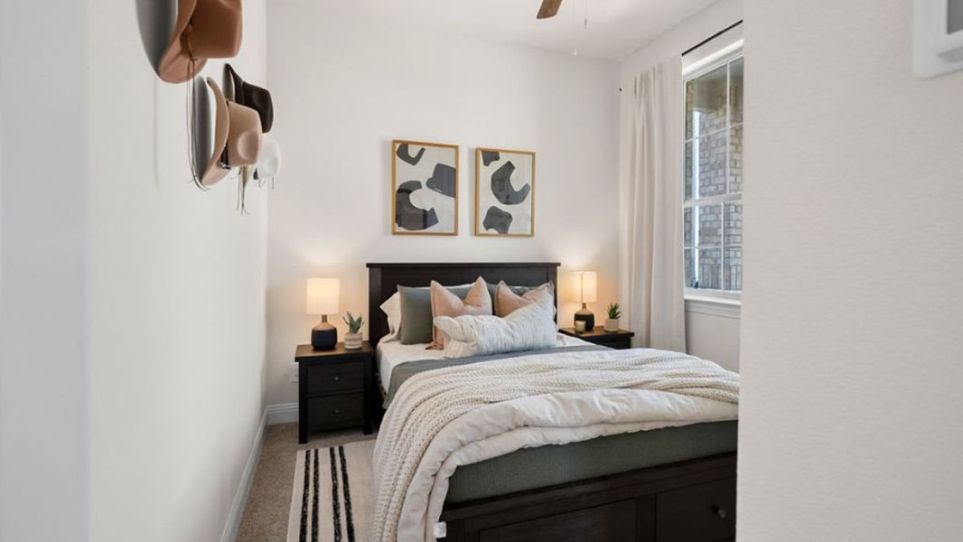 Representative furnished interior of a home built from the Saddlebrook by D.R. Horton in The Avenue, Allen (Image 22). Representative furnished interior of a home built from the Saddlebrook by D.R. Horton in The Avenue, Allen (Image 22).