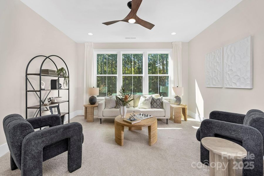 Furnished interior view inside a new home in , Lancaster (Image 29).