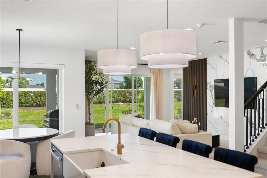 Furnished interior view inside a new home in , Bradenton (Image 47).