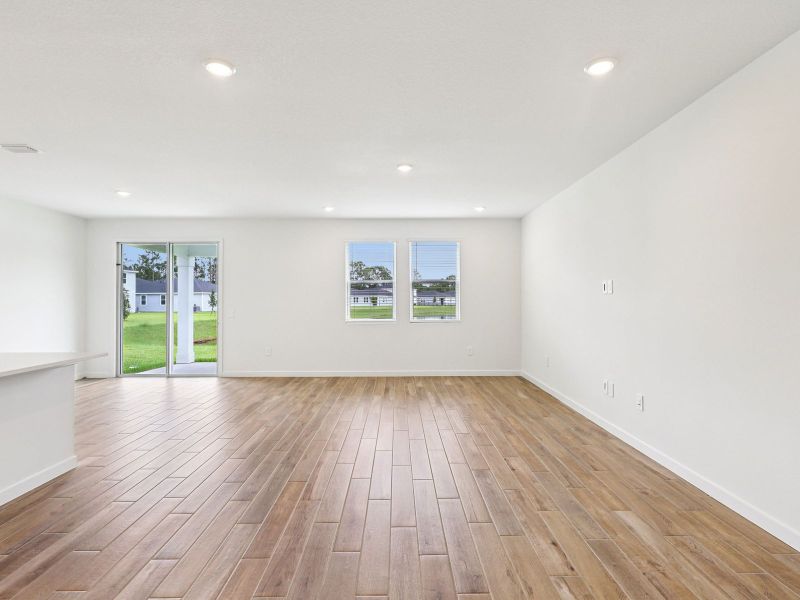 The Living Room at 25 Sandy Lane
