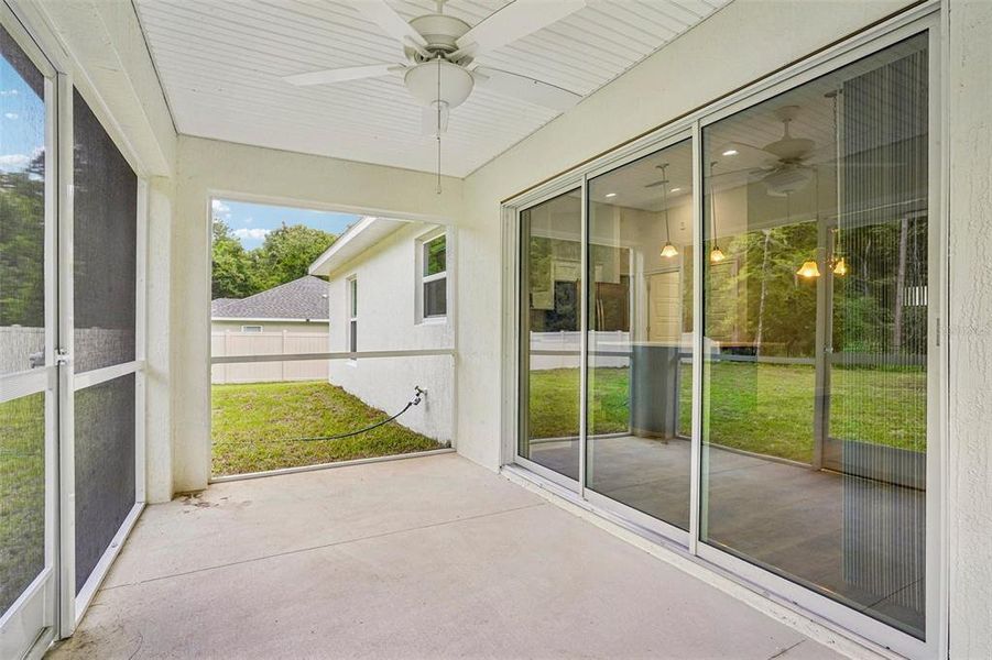 Exterior details and patio area of a home in , Citrus Springs (Image 37). Exterior details and patio area of a home in , Citrus Springs (Image 37).