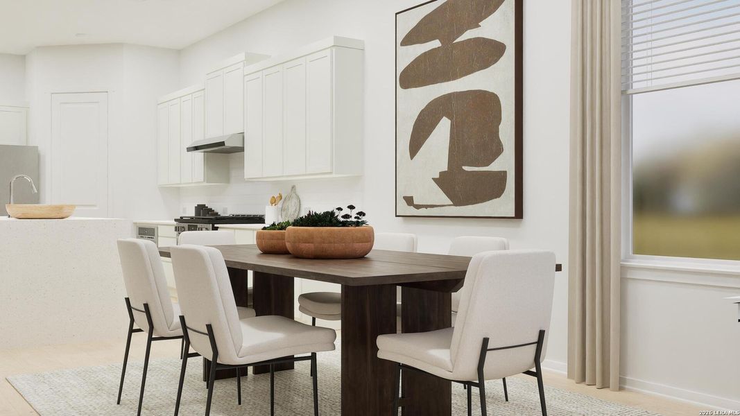 Furnished interior view inside a new home in Brookmill, San Antonio (Image 25).