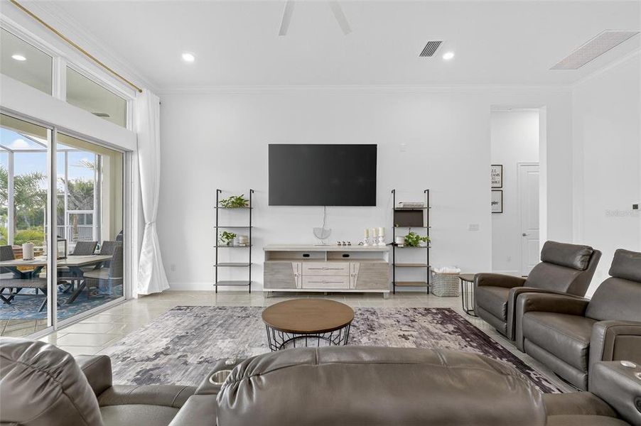 Furnished interior view inside a new home in , Apollo Beach (Image 25).