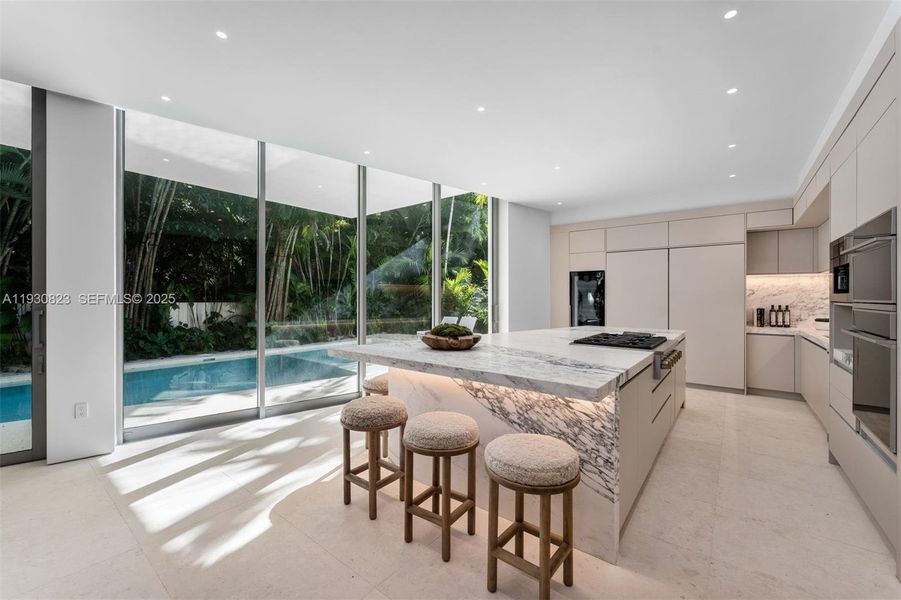 Furnished interior view inside a new home in , Miami (Image 6).