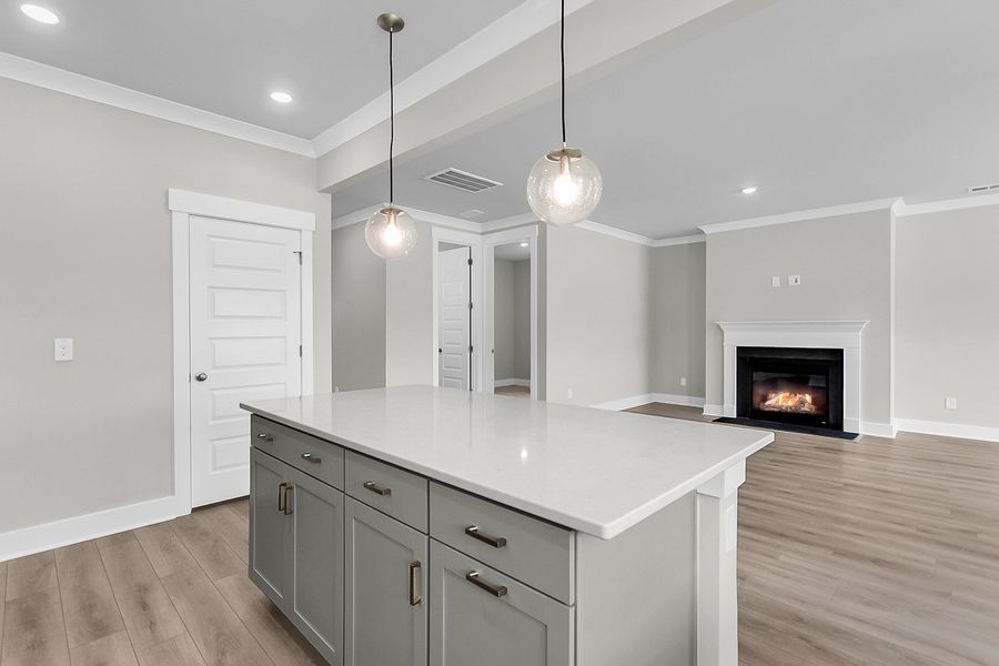 Furnished interior view inside a new home in Pineland Preserve, Summerville (Image 20).